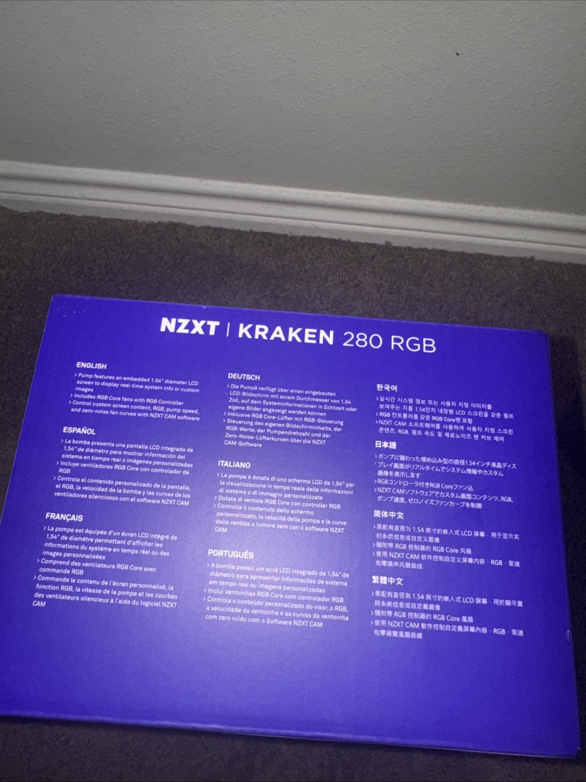 NZXT Kraken 280 RGB