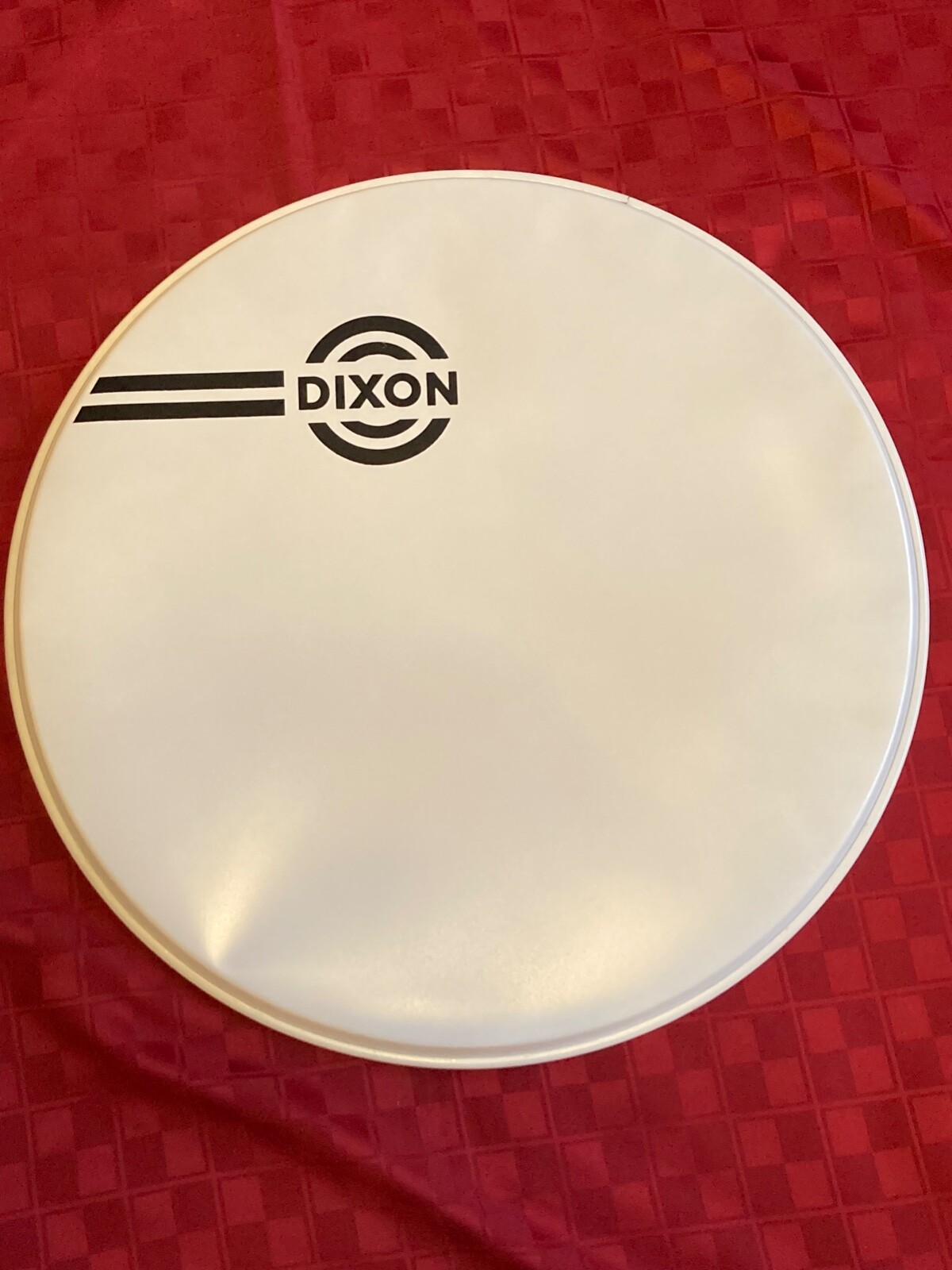 DIXON PROFESSIONAL QUALITY 24" FROSTED WHITE BASS DRUM HEAD