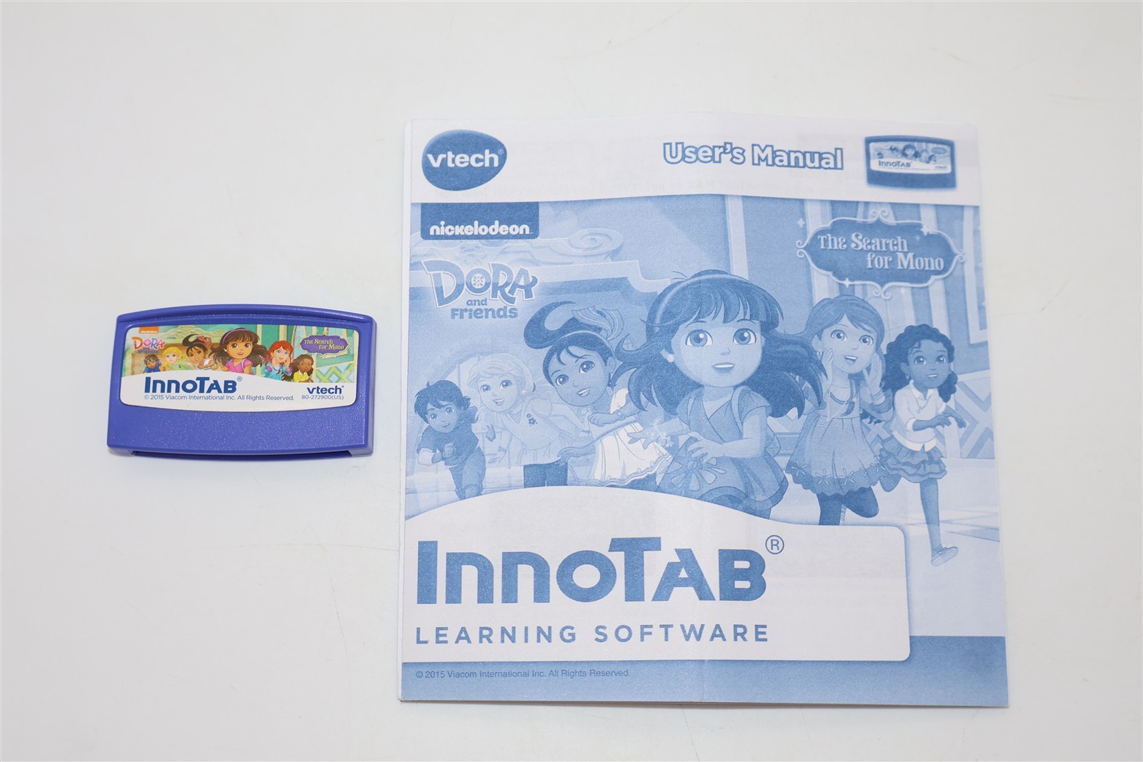 VTECH INNOTAB - GAME CARTRIDGE - DORA AND FRIENDS THE SEARCH FOR MONO - W MANUAL