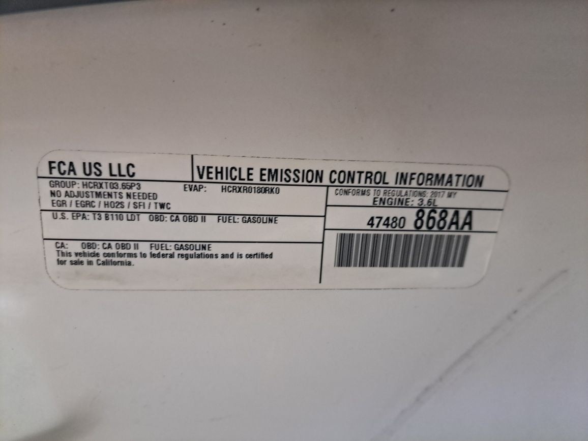 2017 Grand Cherokee Camera/Projector Sku#4409449