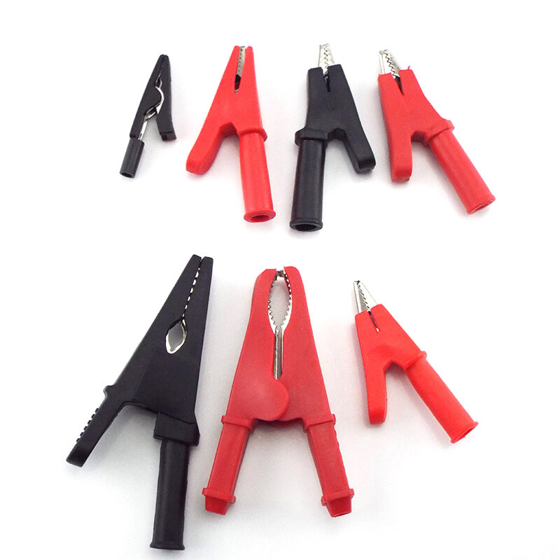 20/30/50A Plastic Alligator Clips Probe Test Car Battery Clamp Connecter adapter
