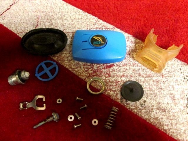 SCUBA DIVING SURPLUS IST LOW-PROFILE 2ND STAGE OCTO REGULATOR PARTS PRE-OWNED!!
