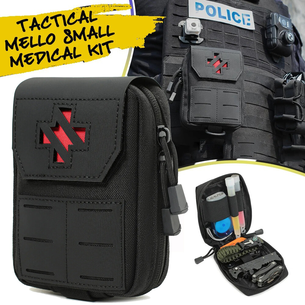 Tactical Molle IFAK First Aid Pouch Outdoor MED EMT Medical Trauma Survival Pack