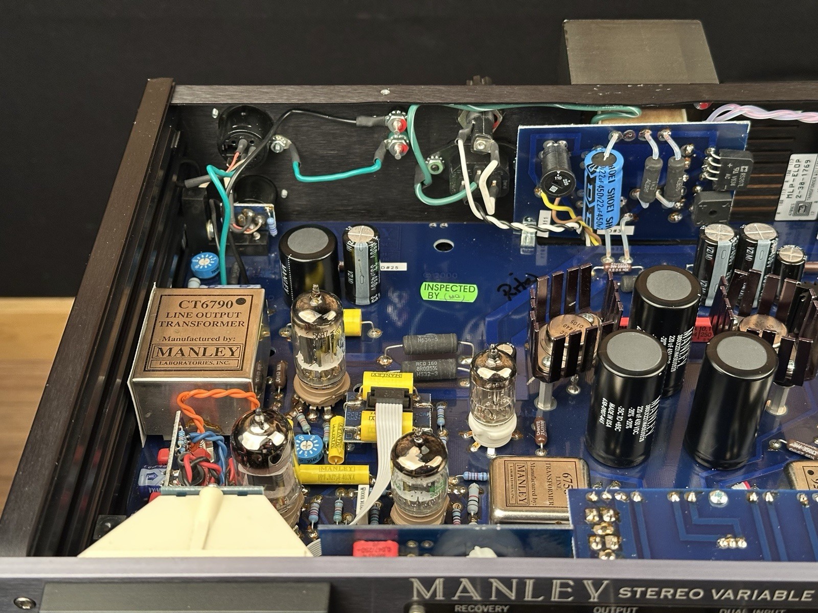 Manley Labs Variable MU Stereo Tube Compressor Limiter. HP Filter SC. Vari Mu