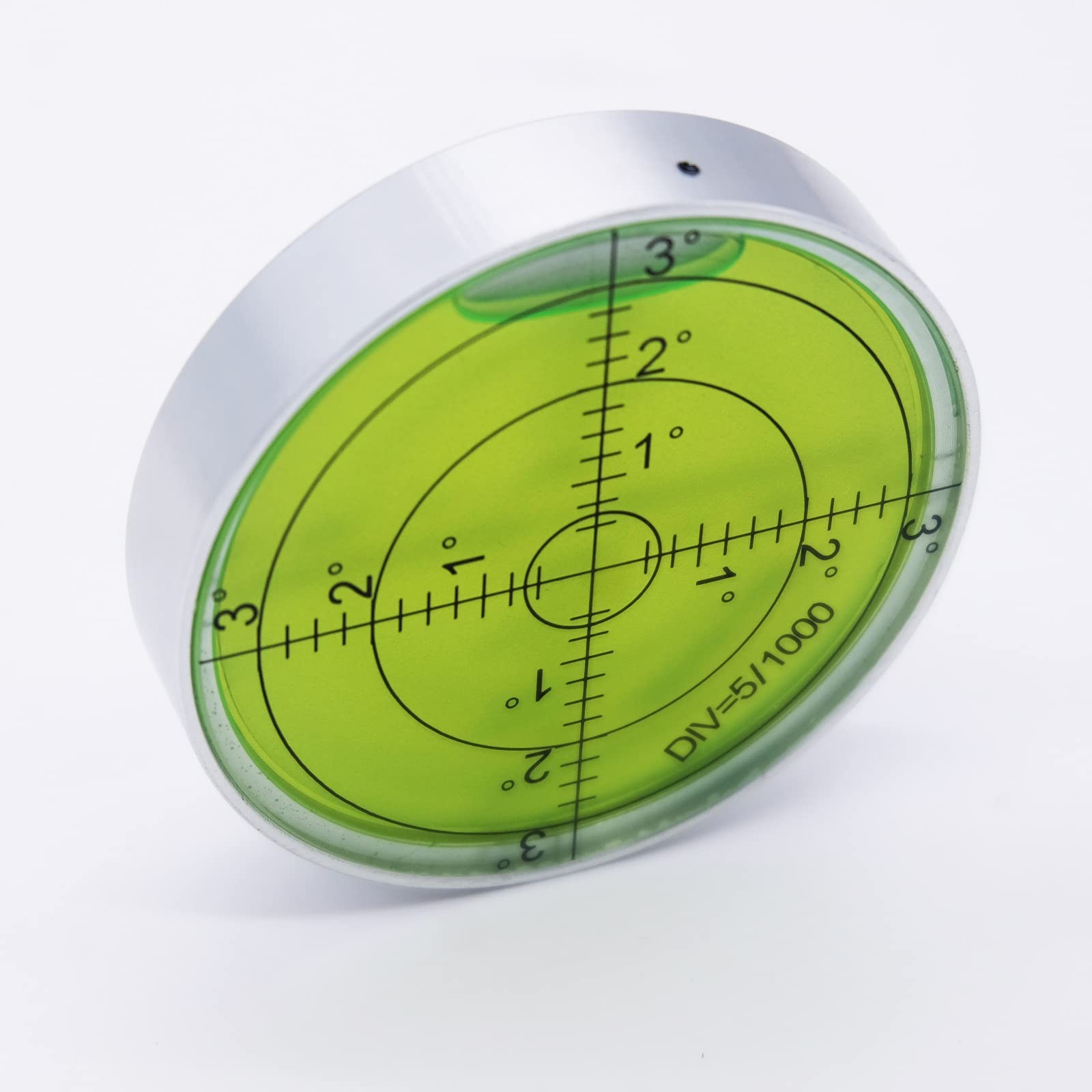 Aluminium High Precision Horizontal Leveler Bubble Level Tool Circle Round 2....