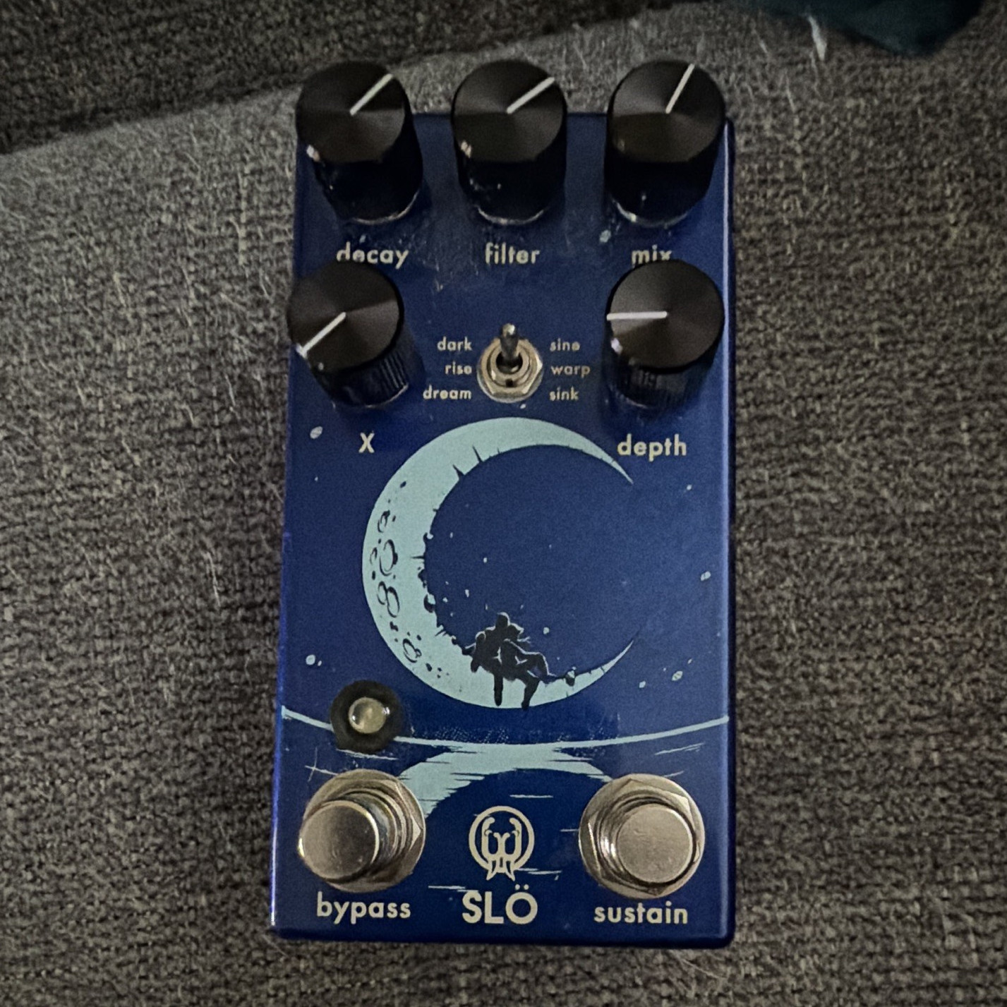 Walrus Audio Slö Digital Reverb Effects Pedal for Electric Guitar & Bass