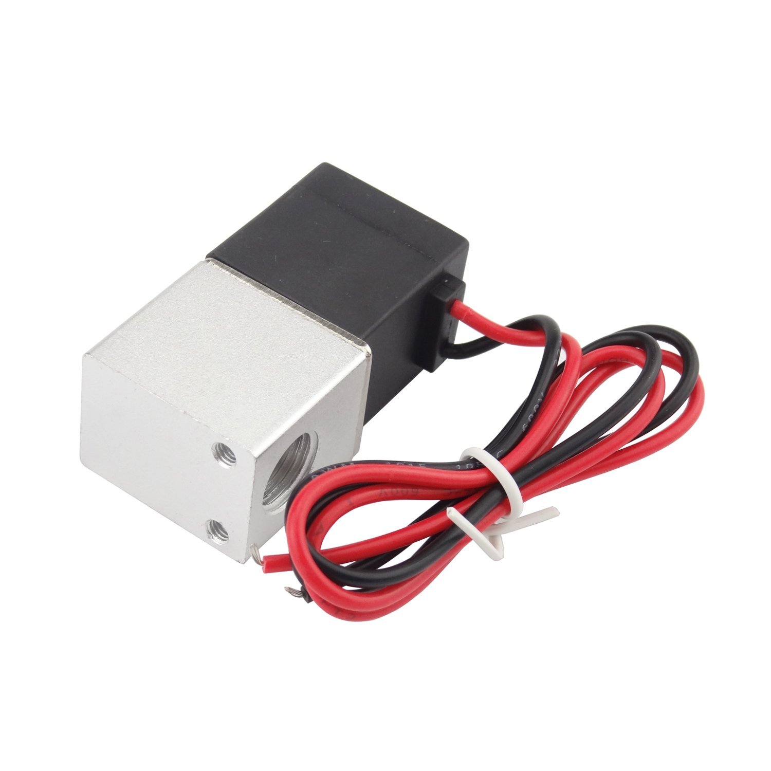 1/4inch DC 12V 2 Way Normally Closed Electric Solenoid Air Valve Stainless Steel