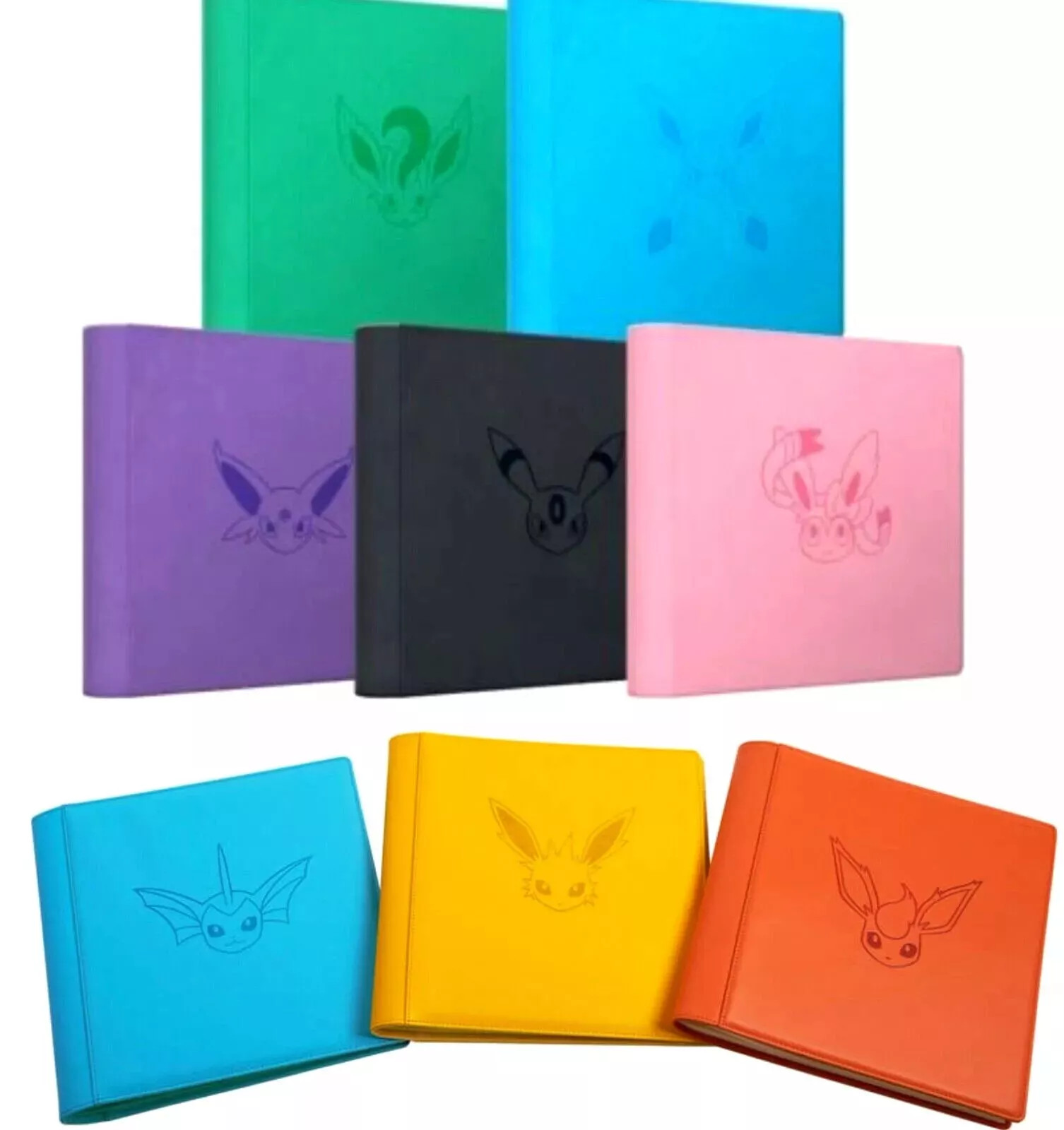 Pokemon TCG Umbreon Eevee GX Advanced theme 480 slots Card Sealed Binder Sleeve