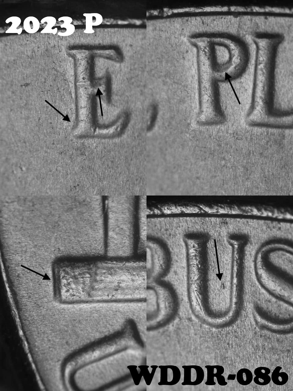 2023 P WDDR-086 New Listing BU Doubled Die Jefferson Nickel DDR Variety