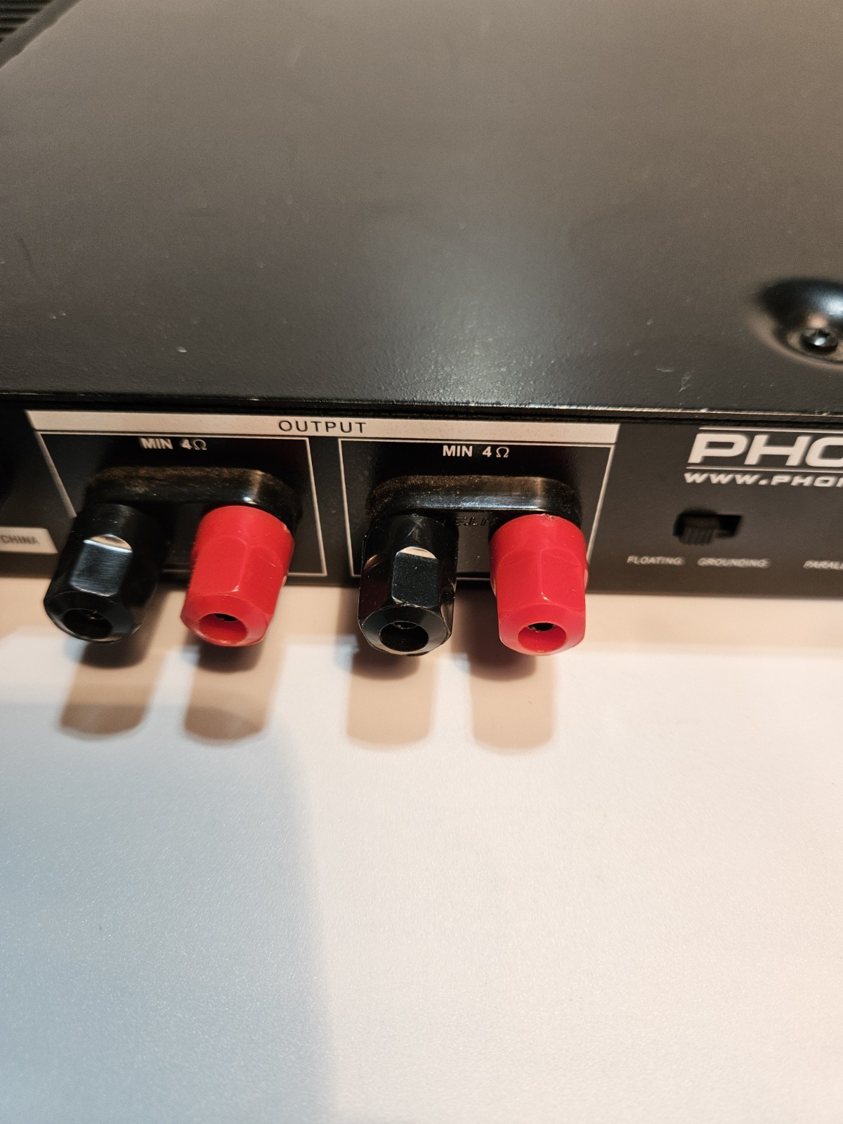 PHONIC MAX 500 Professional Power Amplifier UNTESTED