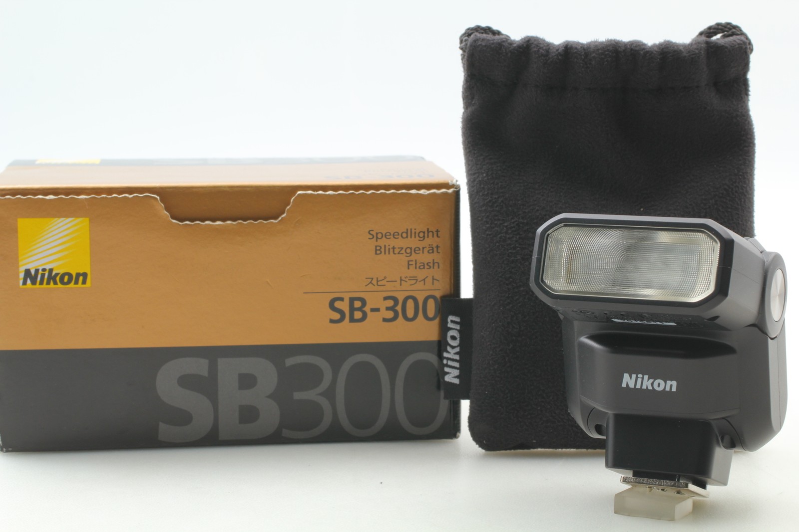 ▶️[Almost Unused] Nikon Speedlight SB-300 Shoe Mount Flash w/Box Case from JAPAN