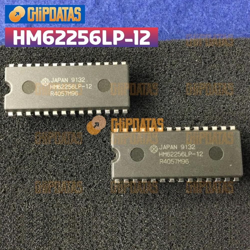 1PCS New HITACHI  HM62256LP-12 SRAM 256Kbit 32Kx8 120ns DIP-28 Memory IC #Y25