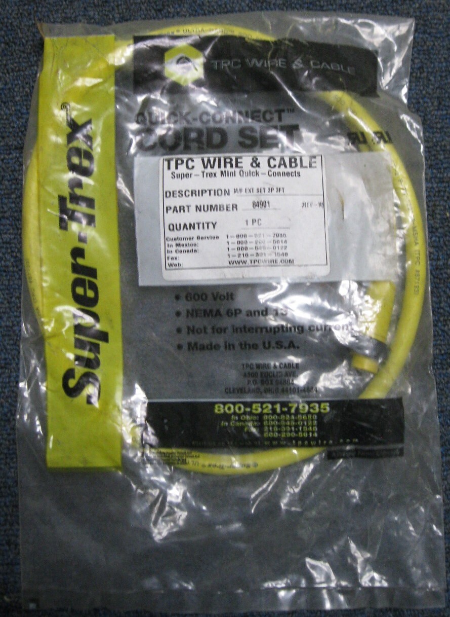 TPC Wire 84901 Cable