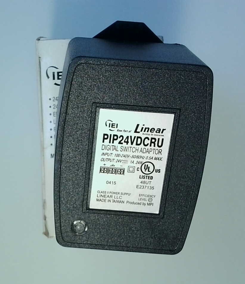 Linear IEI PIP24VDCRU 24VDC Power Supply Transformer