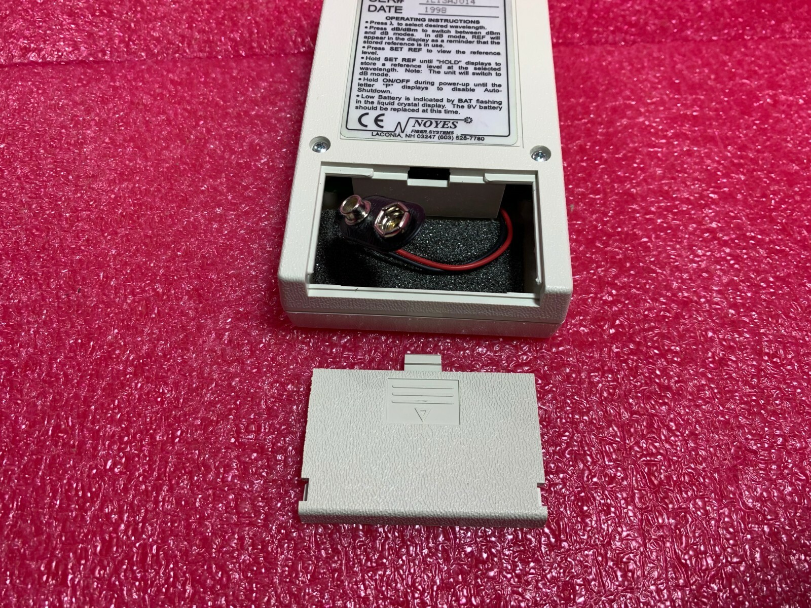 Noyes OPM4-2 optical power meter NOYES