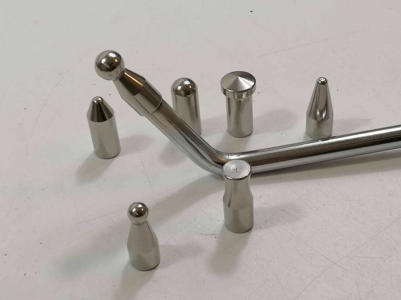 Dent Removal Repair Tool,M8 Stainless Car Puller Push Rods Replace Head