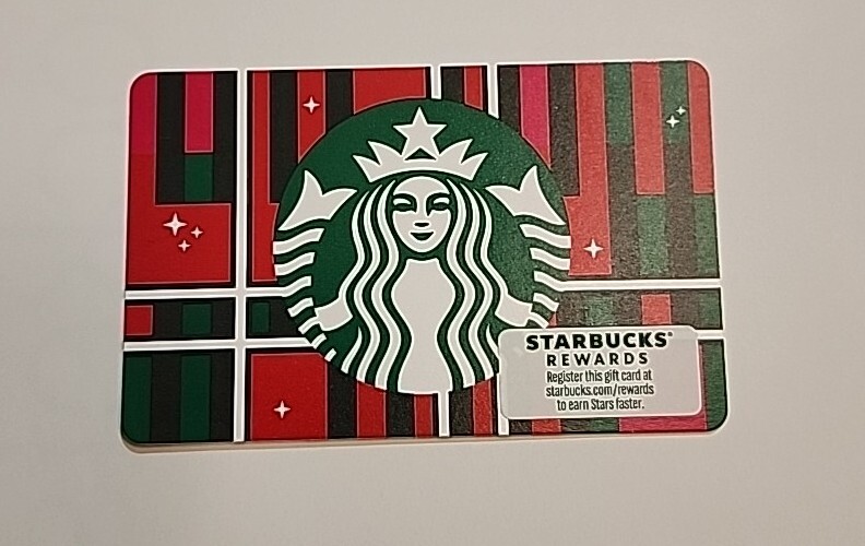 Starbucks Christmas 2023 NEW Giftcard