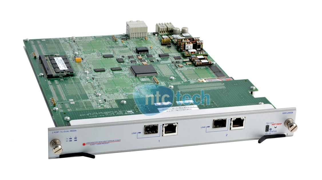Spirent Testcenter EDM-2002B 10/100/1000 Dual Media 2-Port - Load Module