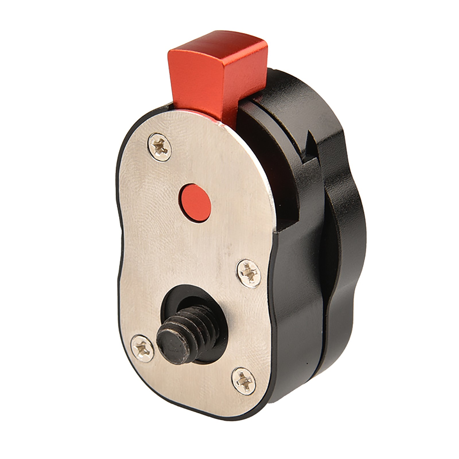 Mini Quick Release Plate System with 1/4" Screw for Camera Tripod Video Monitors