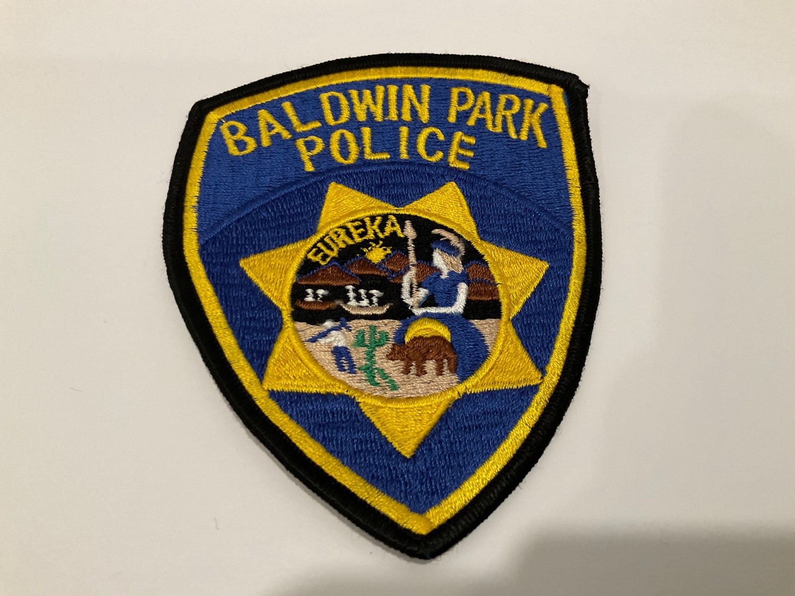 Very Old Baldwin Park Police State California CA