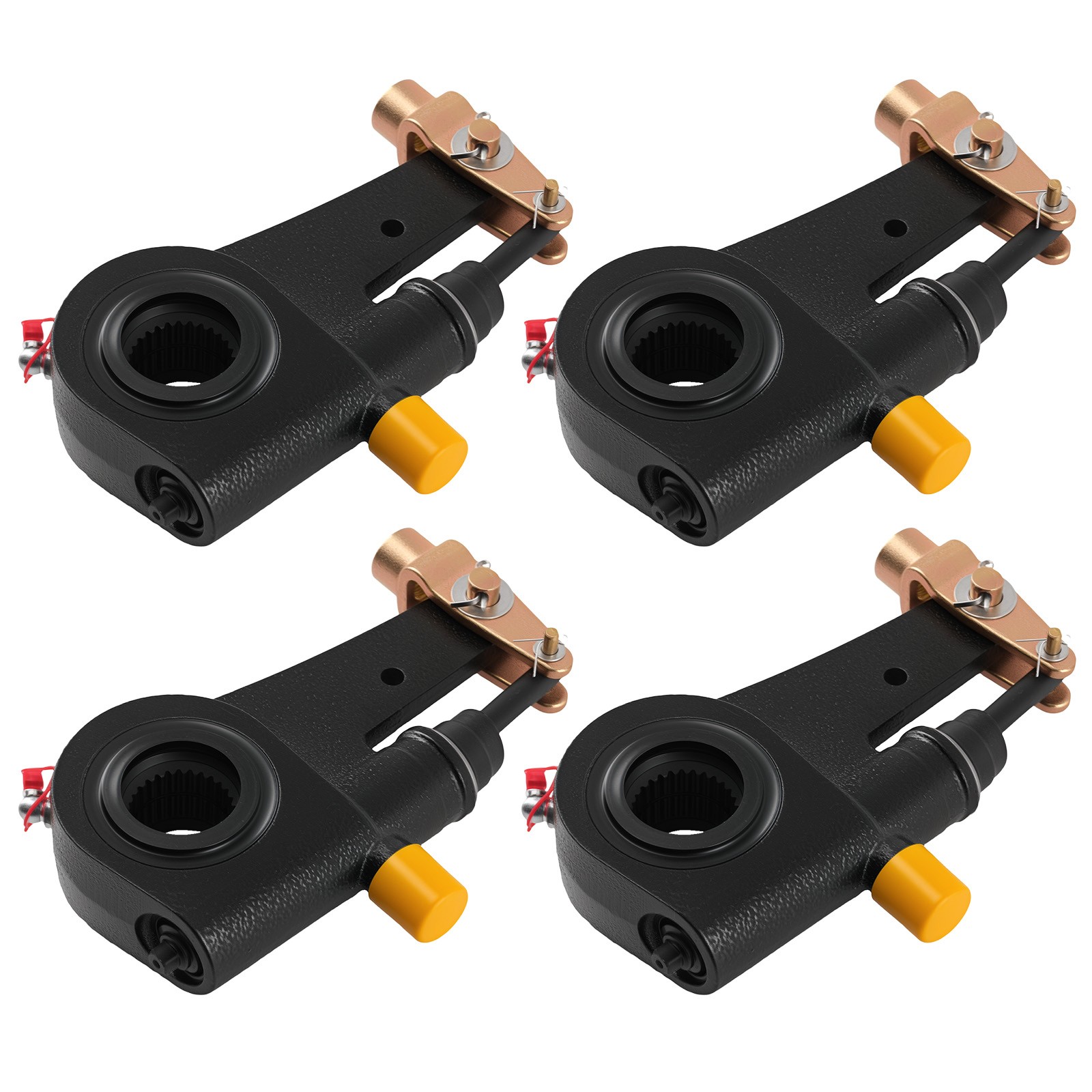 4pcs 28 Spline 6" Automatic Slack Adjuster for Meritor R801074 A143275J1154S