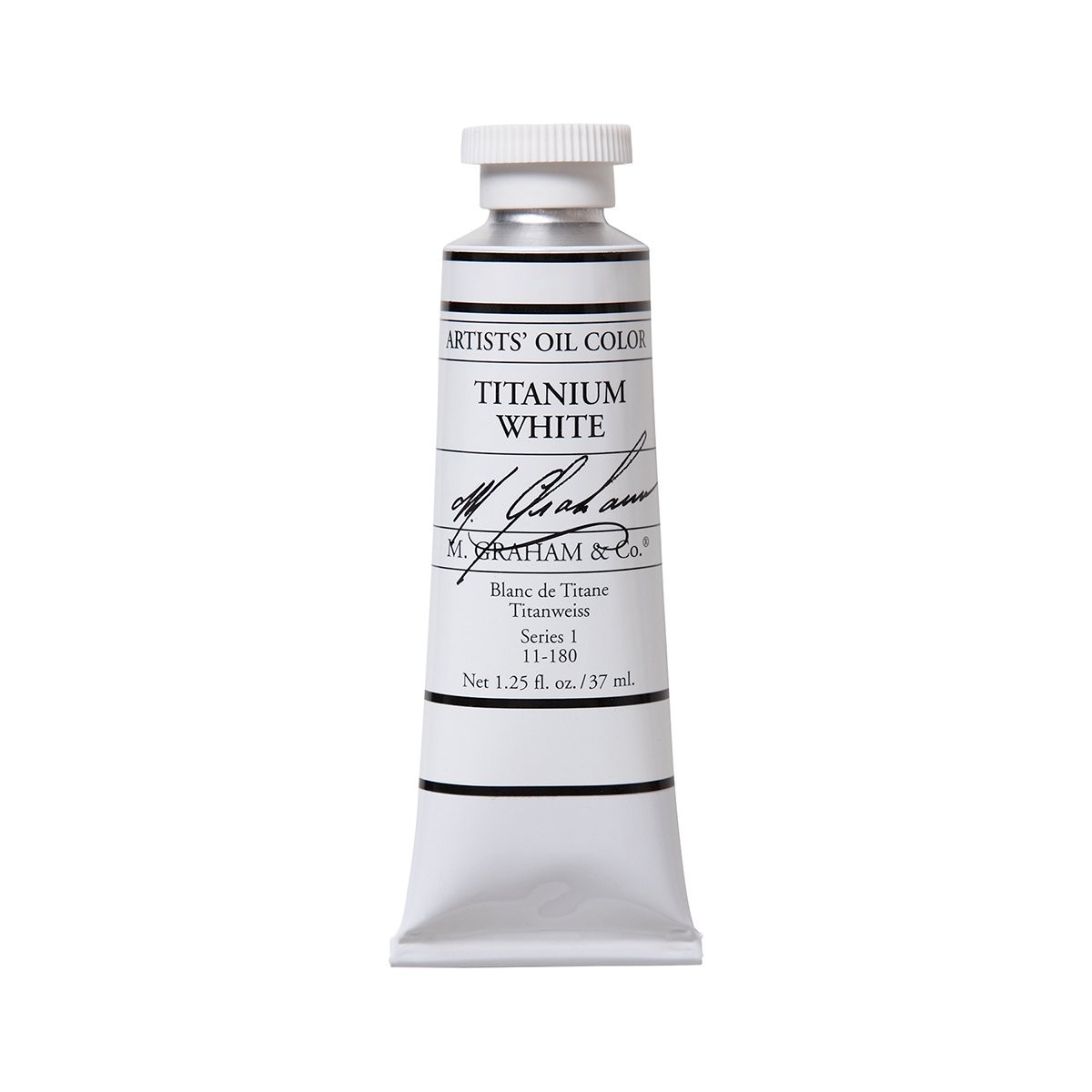 M. Graham 1-1/4-Ounce Tube Oil Paint, Titanium White Kitchen