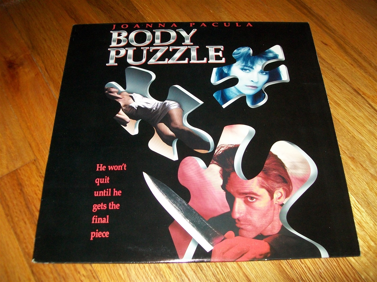 BODY PUZZLE Laserdisc LD EXCELLENT CONDITION RARE GREAT SEXY FILM JOANNA PACULA!
