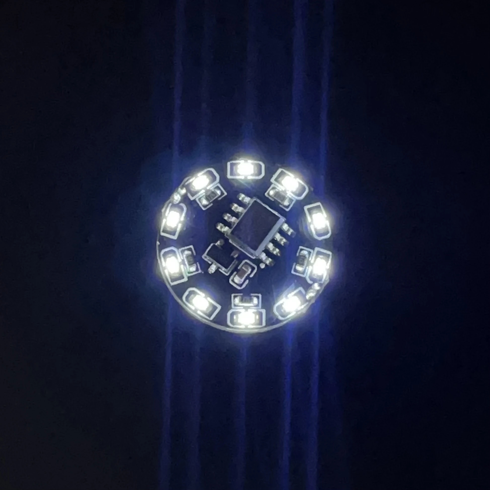 1x 16Modes LED Magnetic Light switch Control Flow Lights Wireless Lamp Toys Robo