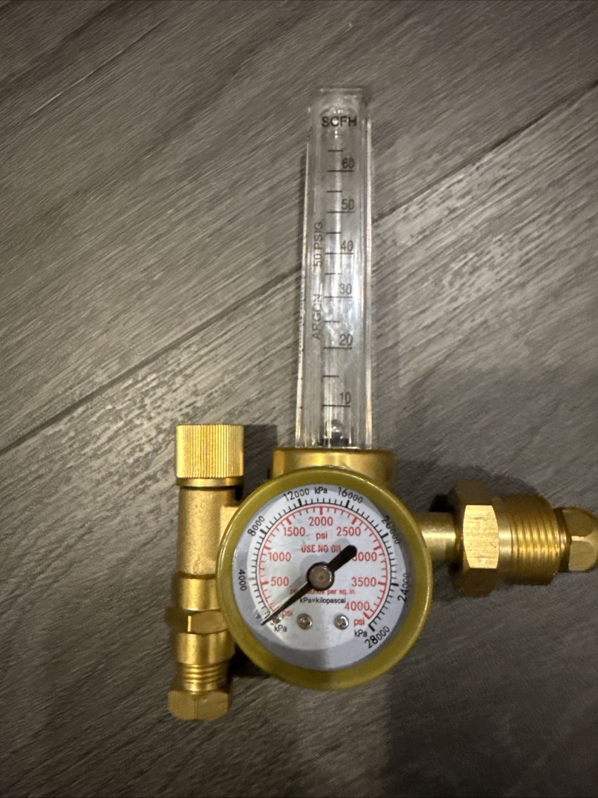 Profax Argon Flowmeter Model PXRF1430-580