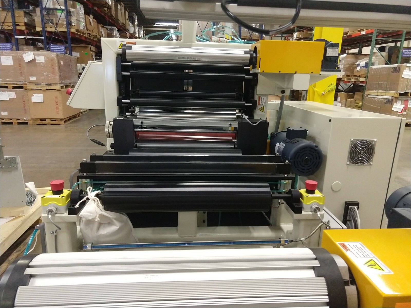 DFE Dover Tension Roll Transducer Preco Web Laminating # TR-2 Load- 100XR 21.5"