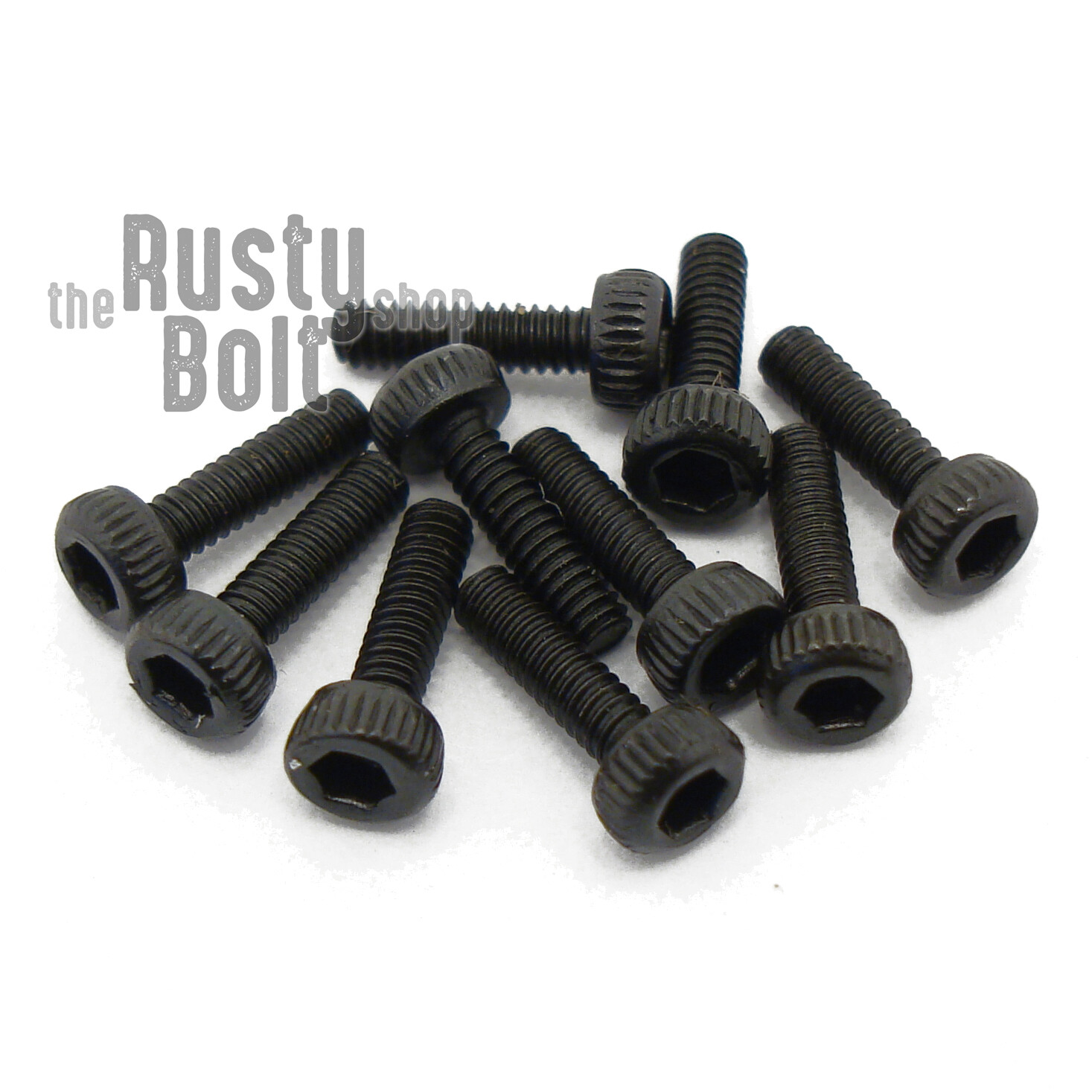 M1.4 x 5mm, Socket Head Cap Screws, 12.9 Steel, Black