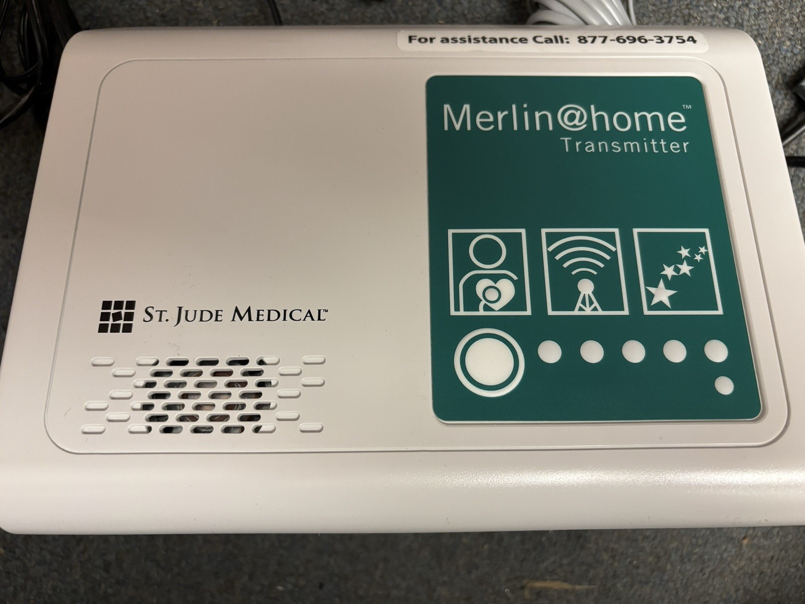 St. Jude Medical Merline Home Cardiac Monitoring Transmitter Model EX1150