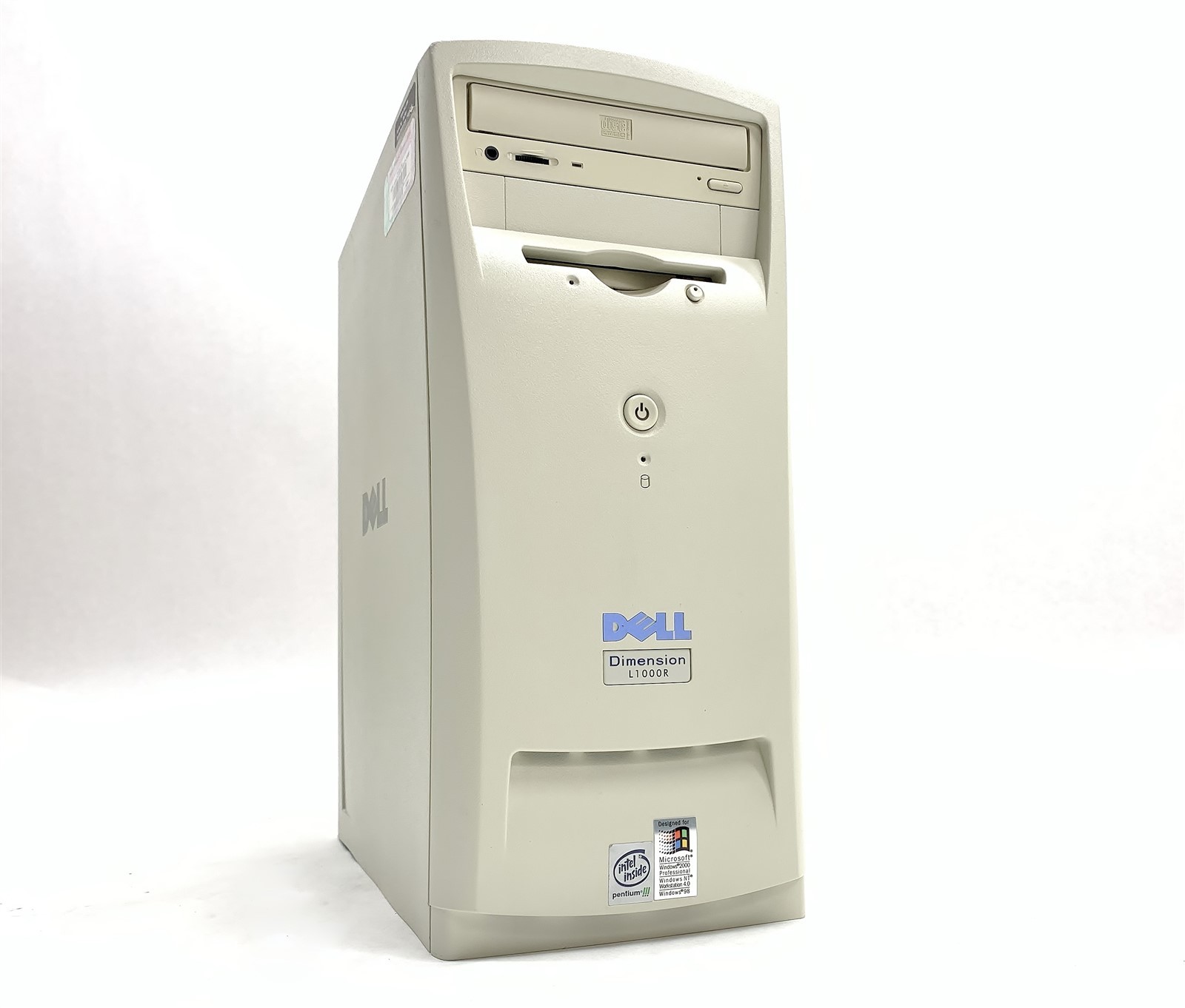 Dell Dimension L1000r Pentium III 1GHz 512MB NO/HDD Vintage Computer Retro PC