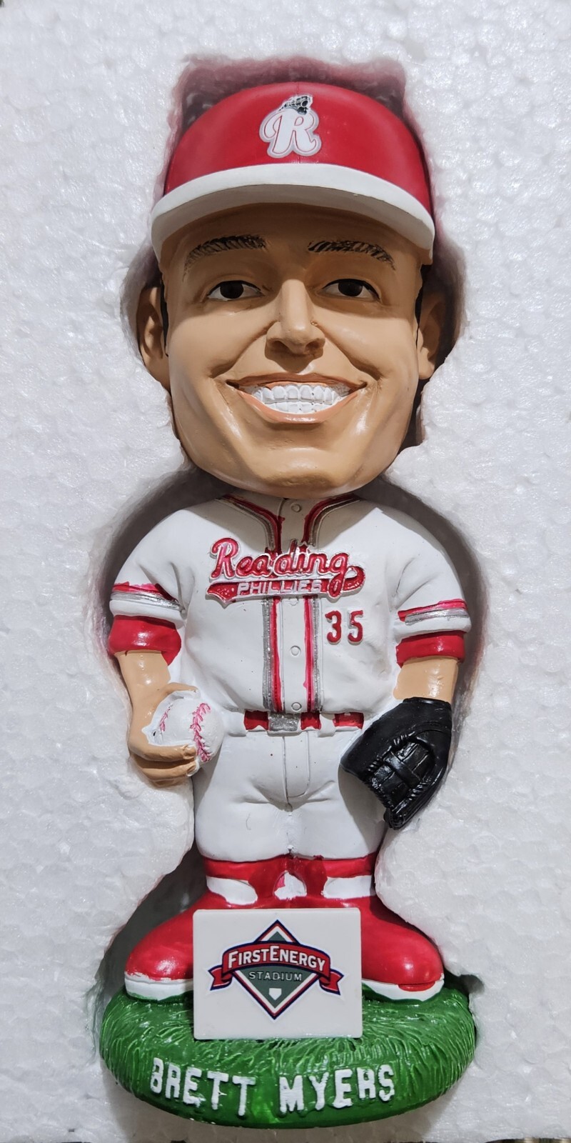 Brett Myers Limited Edition Reading 9-27-01 SGA Bobblehead #18588