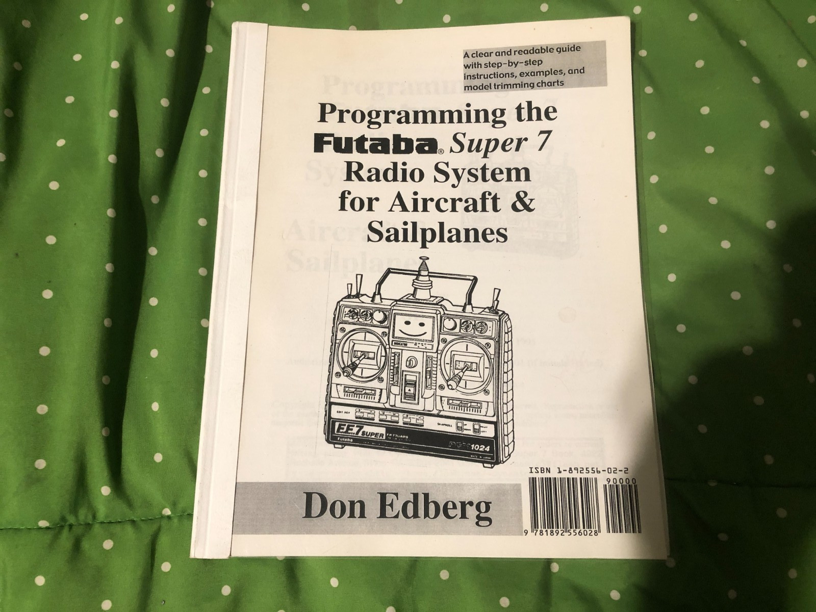 Futaba Super 7 remote control programming booklet detailed excellent