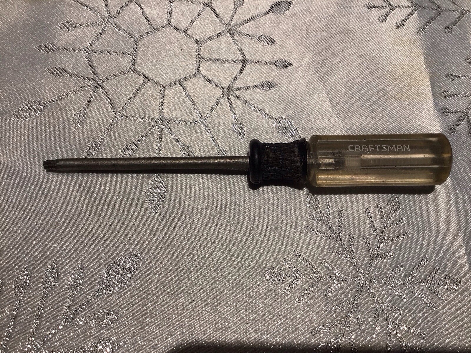 VINTAGE CRAFTSMAN  TORX  T20  SCREWDRIVER  #9- 41475 MADE IN USA, 6" LONG
