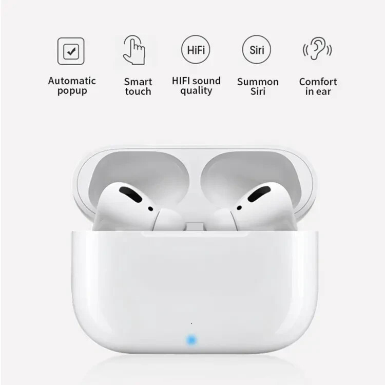 DS-AIR3 [DUNSPIN] Wireless Bluetooth Earbuds With Silicone Case and Cable