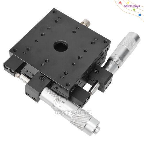 XY Fine Tuning Platform Manual Tuning Roller Linear Stage Sliding Table 80*80mm