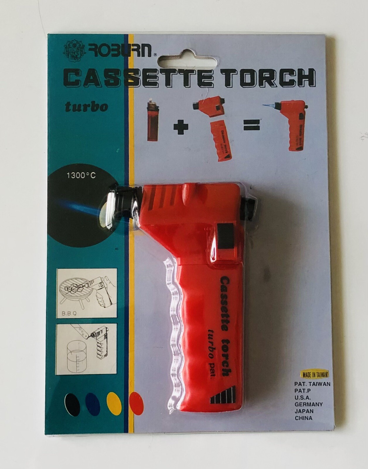 ONE Cassette Torch Turbo / (1300°C) BBQ Grilling Tool