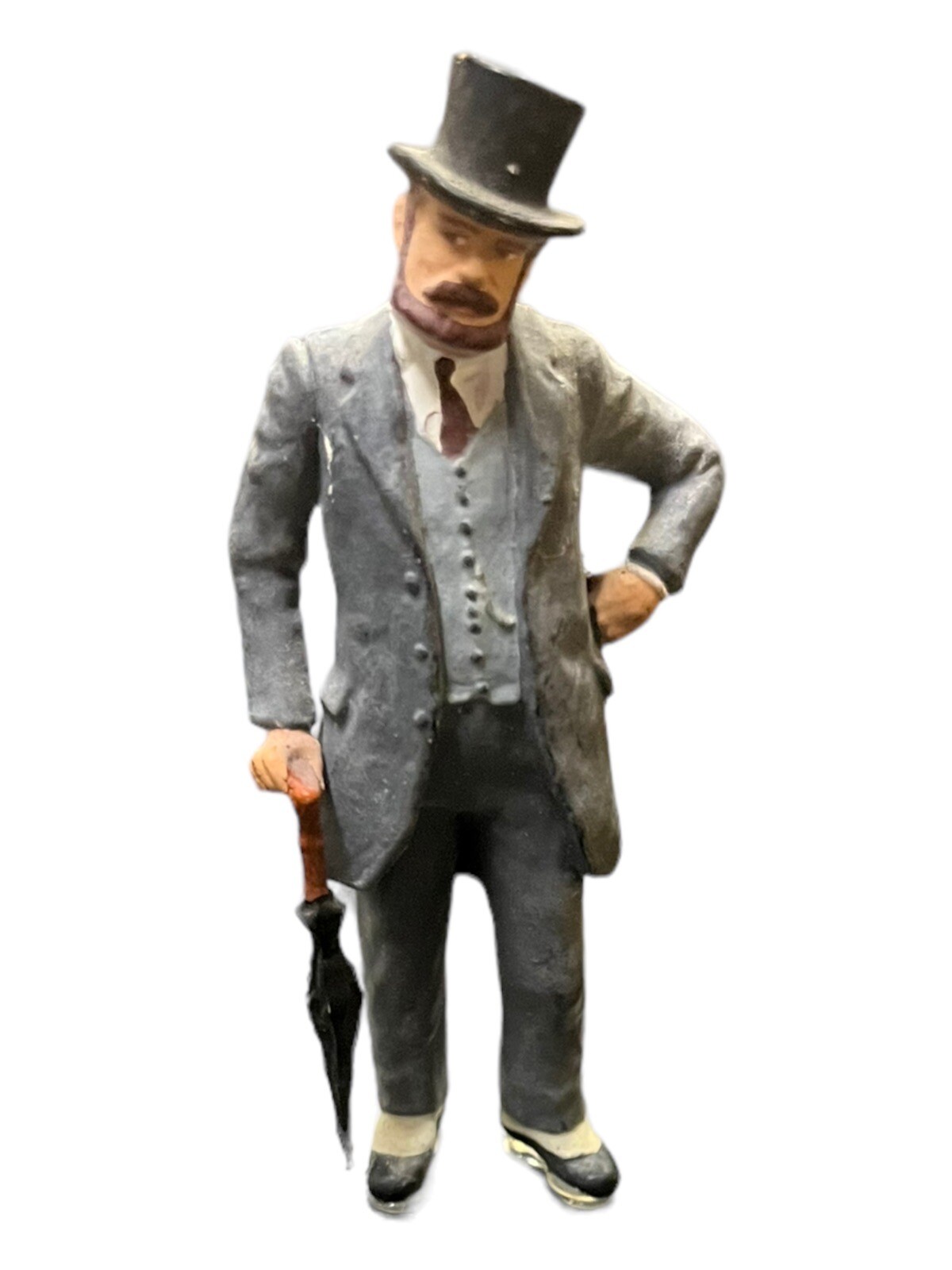 Preiser 1:22,5 Citizen With Hat and Umbrella, Railway Figure