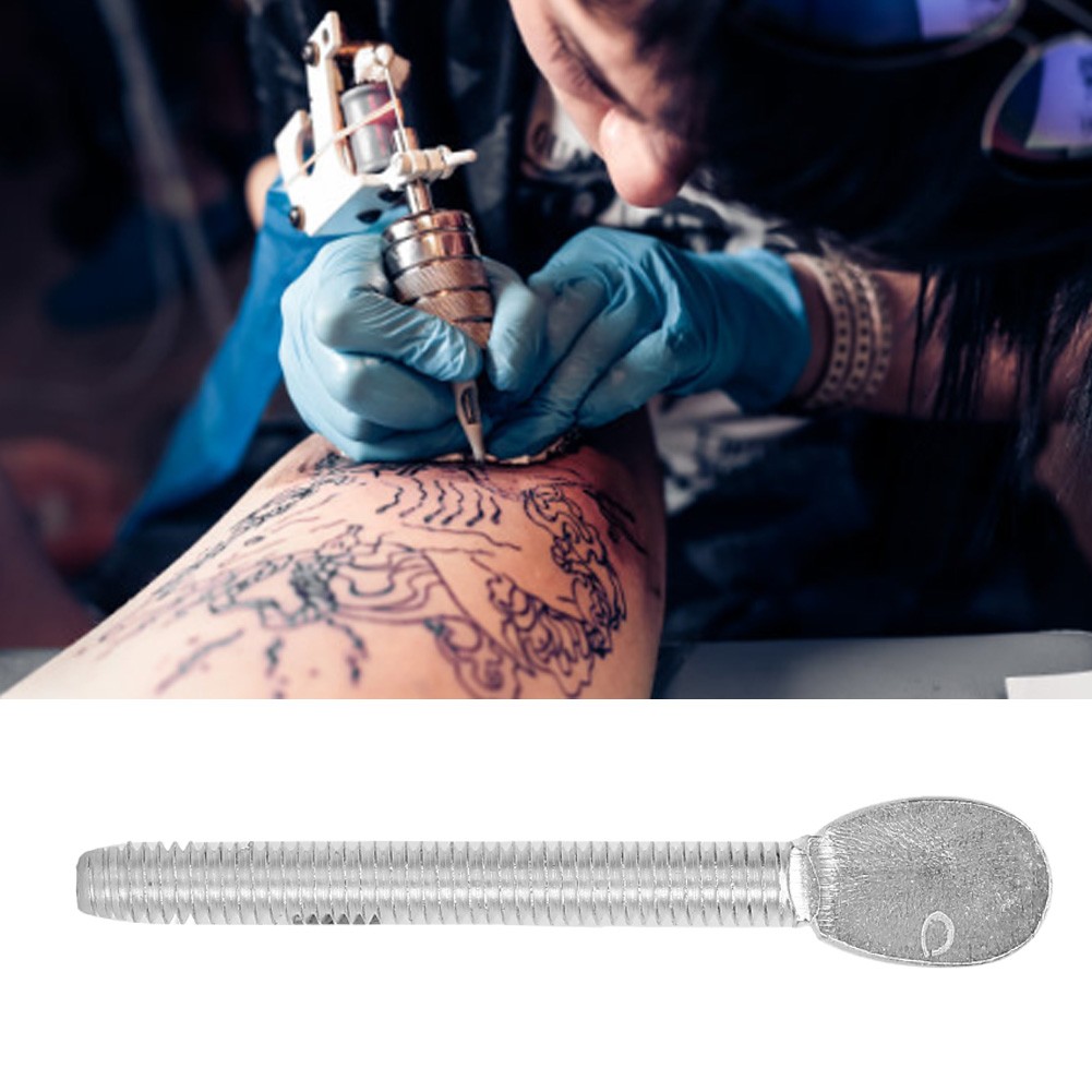 Pure Silver Tattoo Contact Screw For Long Lasting Use For Tattoo Coil Machine