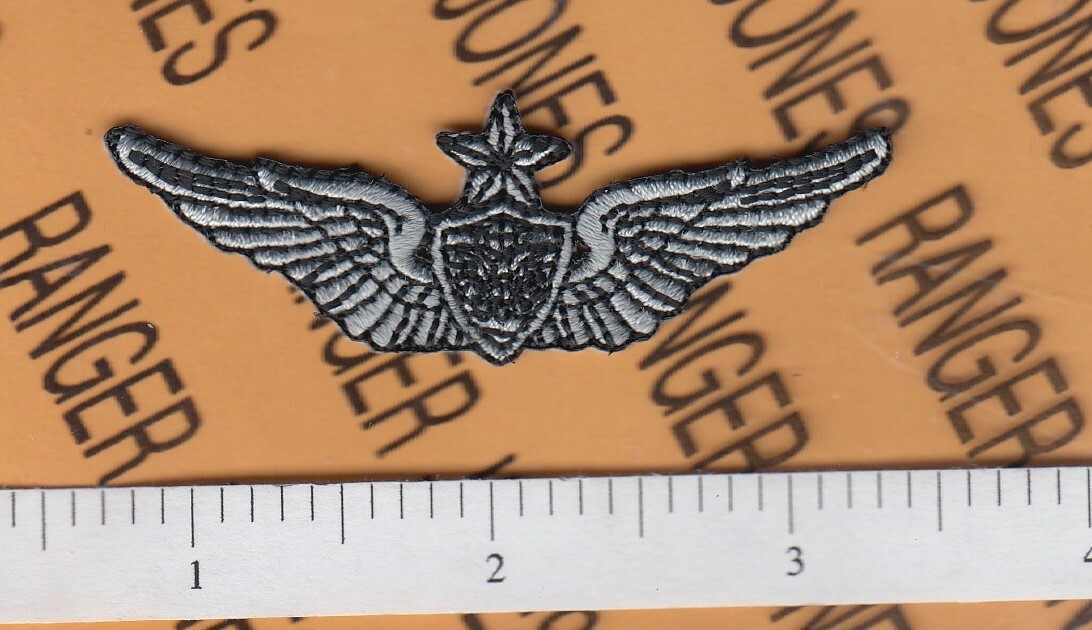USA Senior Crew Chief Member Aviation wing 2.75" badge cloth patch c/e
