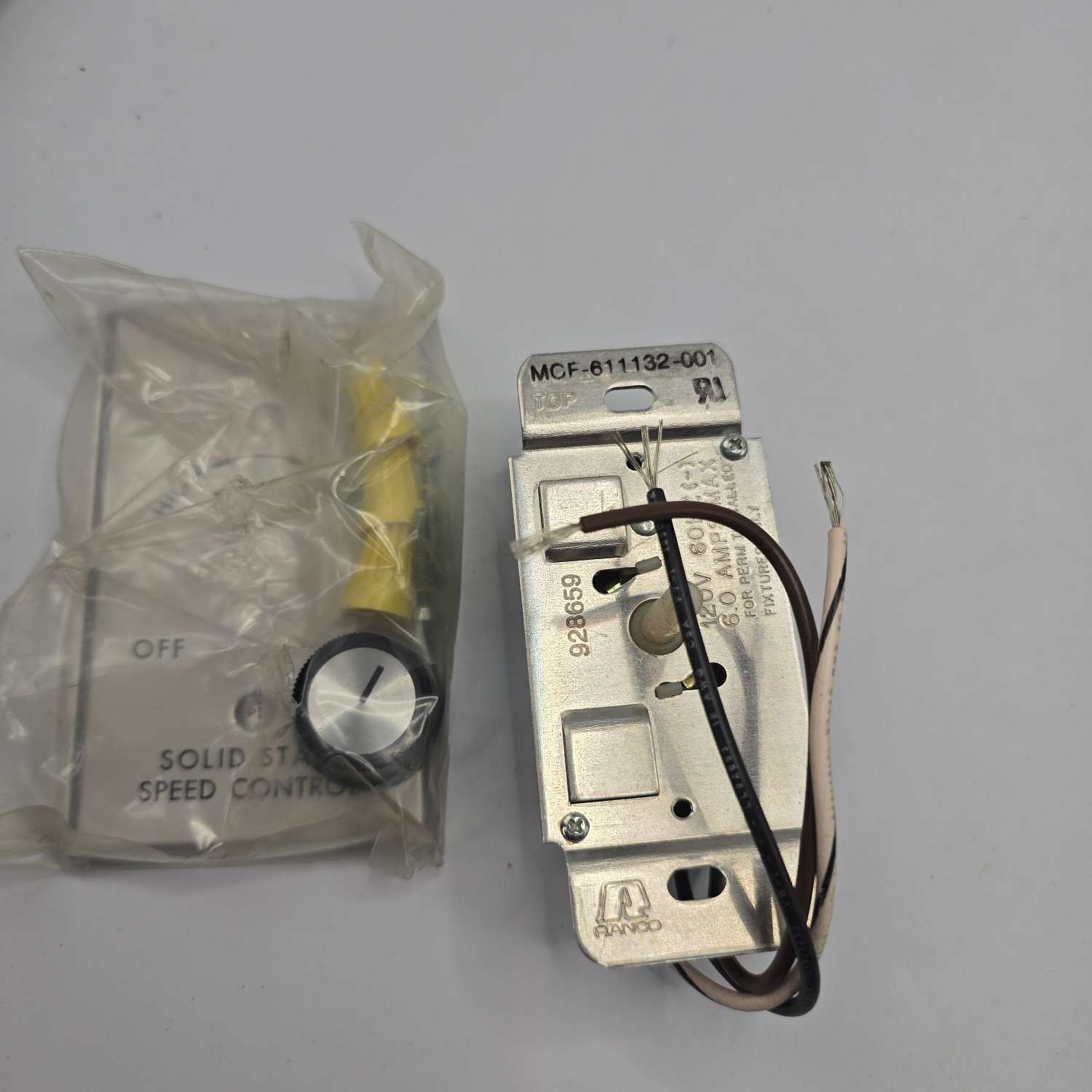 ACME 928659 RANCO MCF-611132-001 Speed Control 120VAC