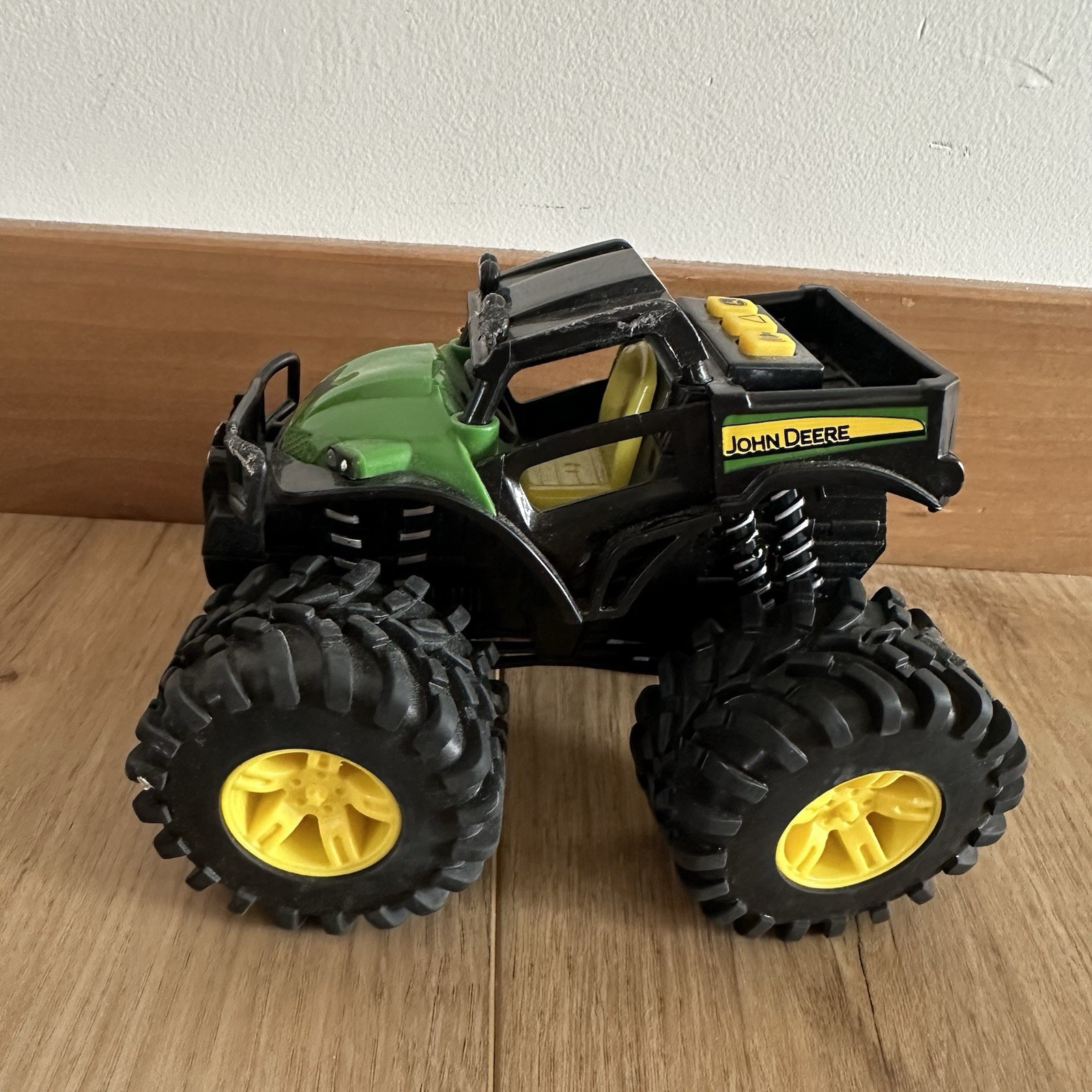 TOMY John Deere Green Monster Treads Lights & Sounds Gator Vehicle Not Tested