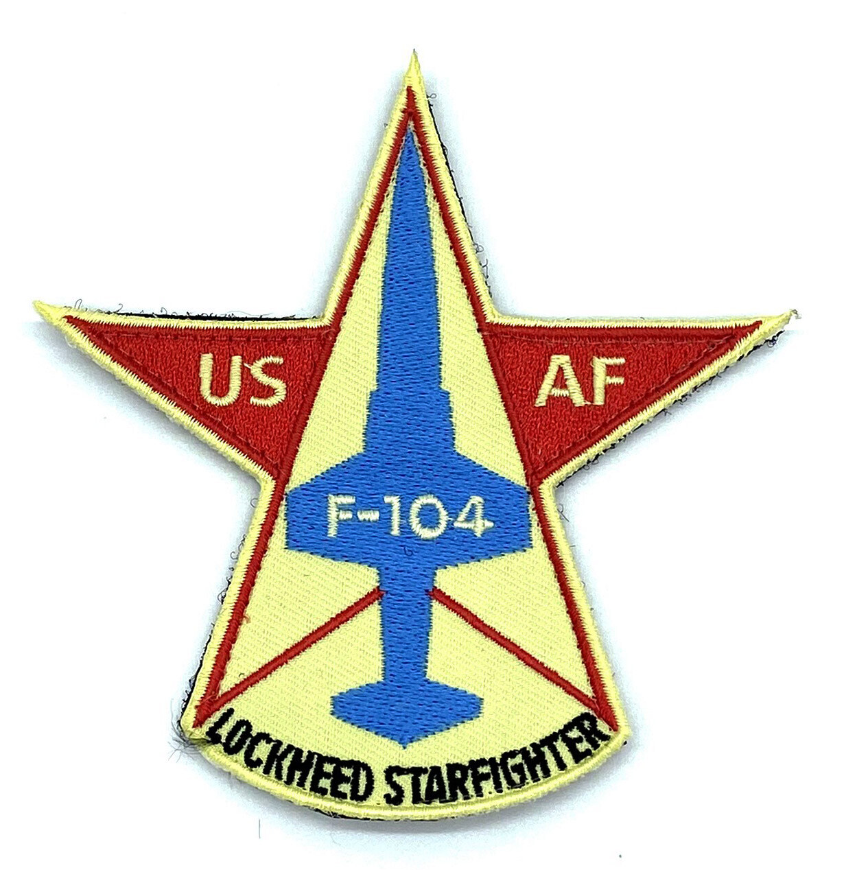 Lockheed Martin® F-104 Starfighter® Nostalgic Embroidered 4in Patch, Sew On