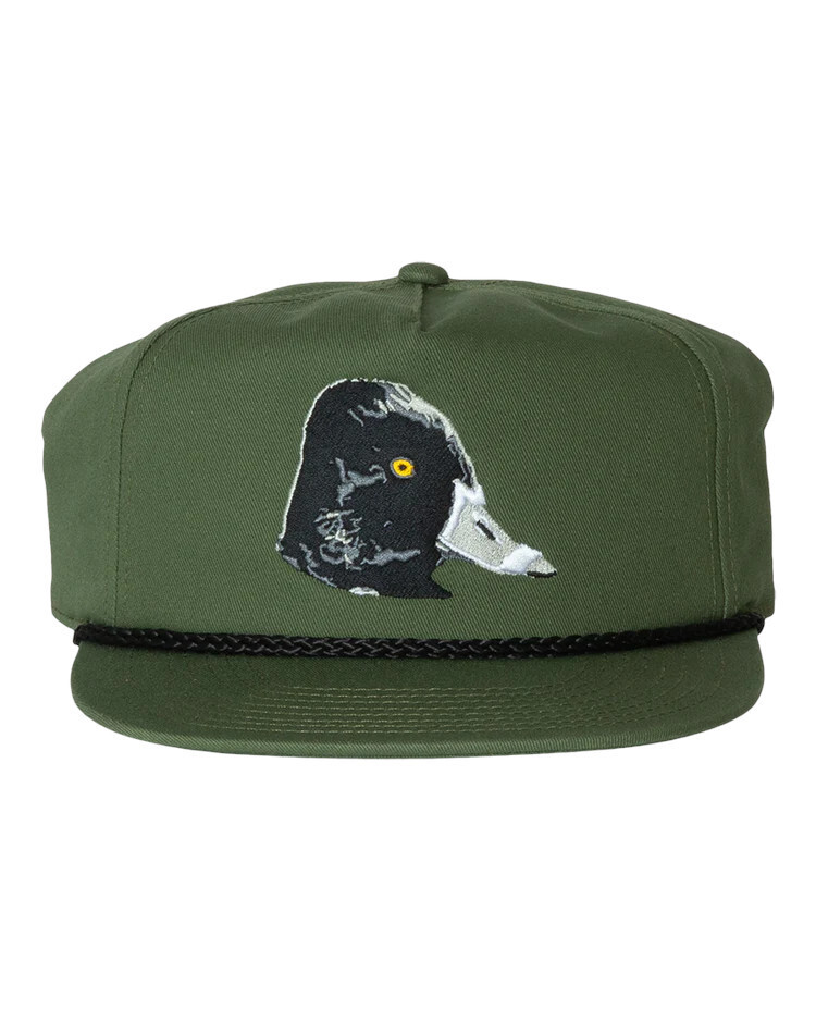 Banded Ringneck Rope Cap – Waterfowl Hunting Hat with Snapback Closure