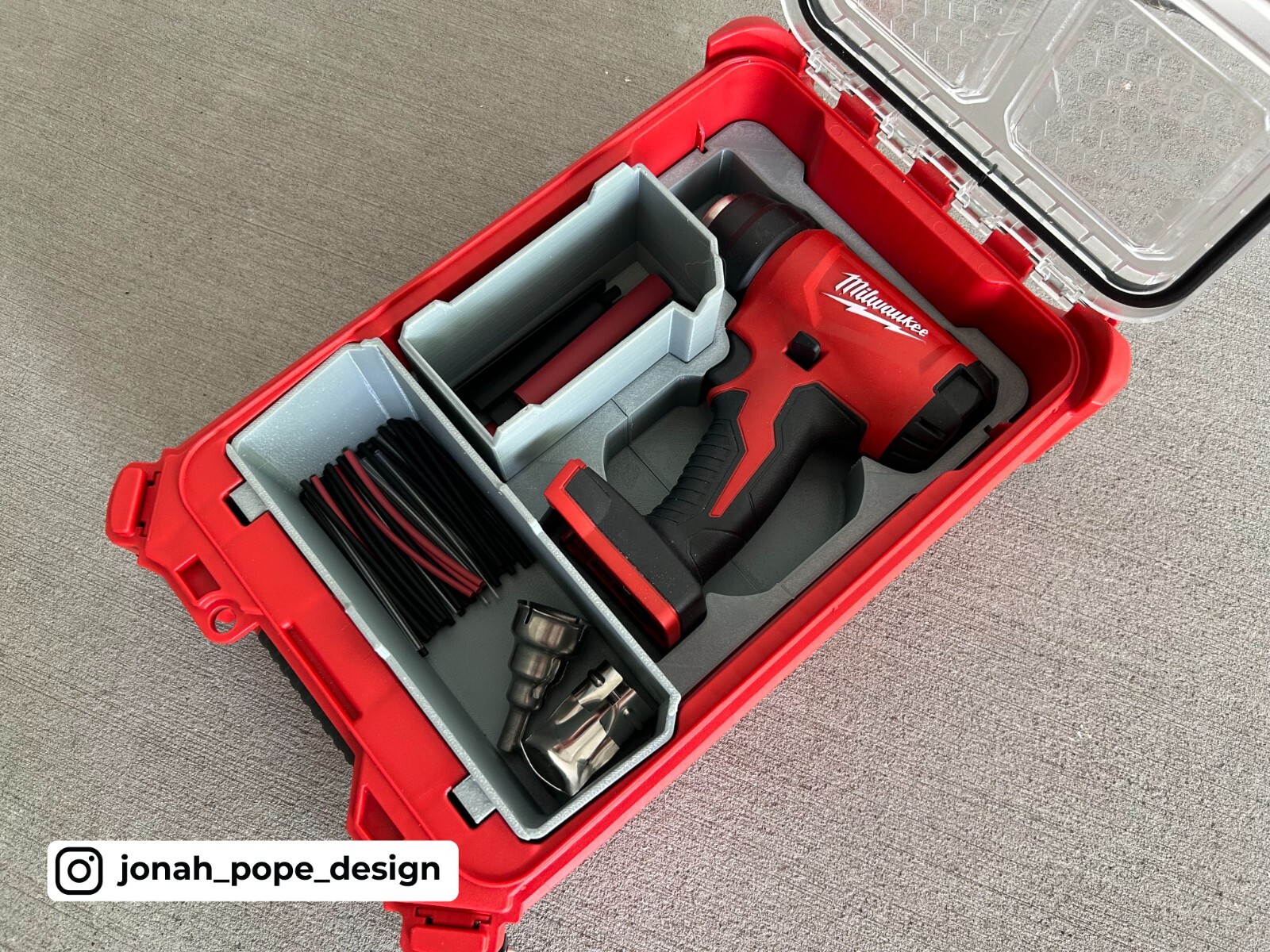 Milwaukee Packout Insert for M18 Heat Gun (Insert Only)