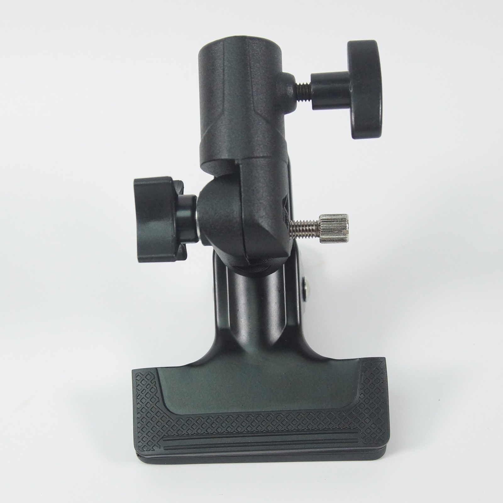 2xPhoto Studio Reflector Clip E Shape Clamp Swivel Mount Adapter For Light Stand