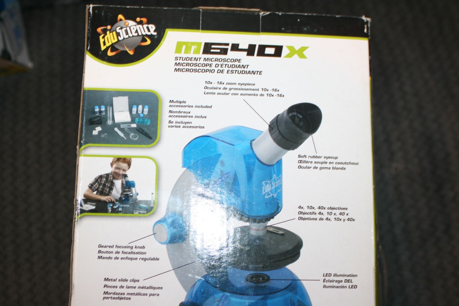 Edu Science Lab Edu Science M640X Microscope NEW