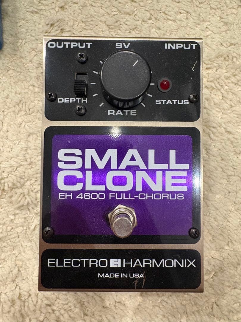 Electro-Harmonix Small Clone Guitar Chorus Effect Pedal Used